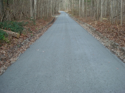 Old Town Run Road after DSA placed